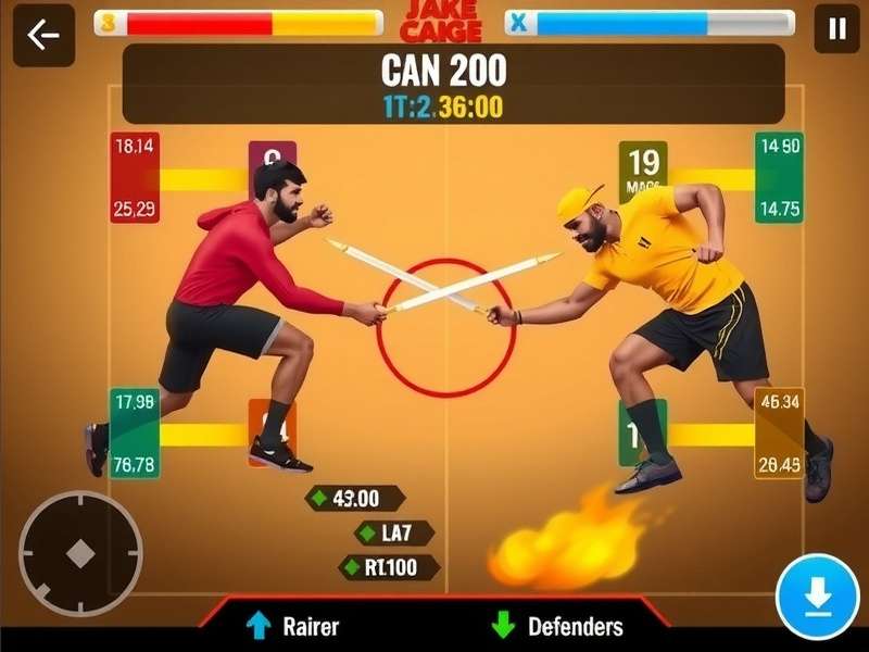 Kabaddi Dynamite tournament event screen